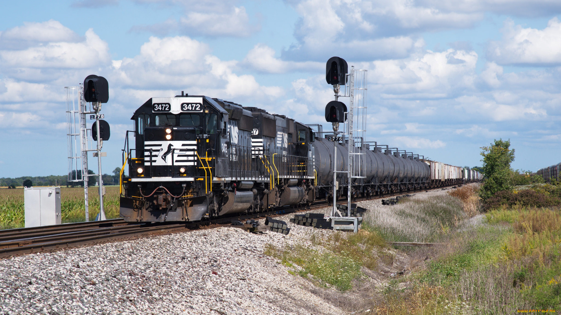 техника, поезда, состав, локомотив