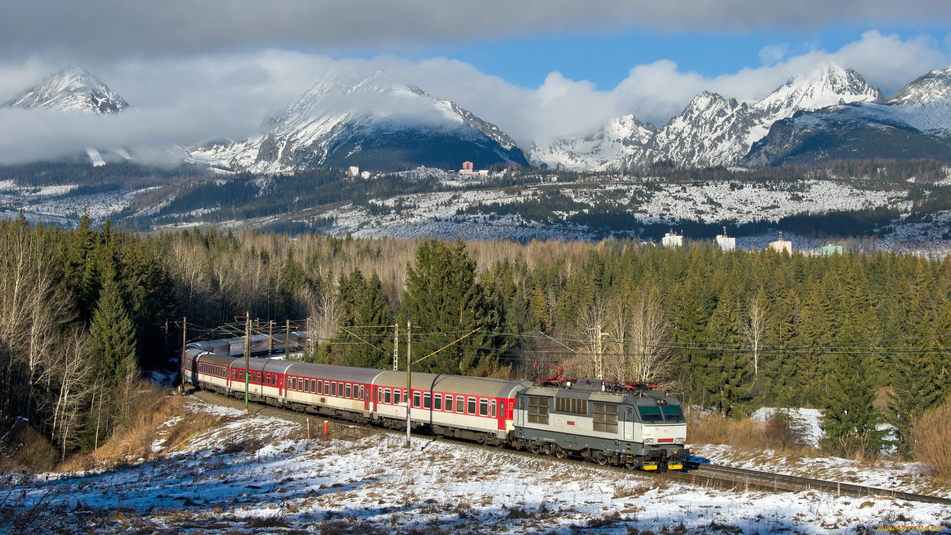 техника, поезда, состав, локомотив