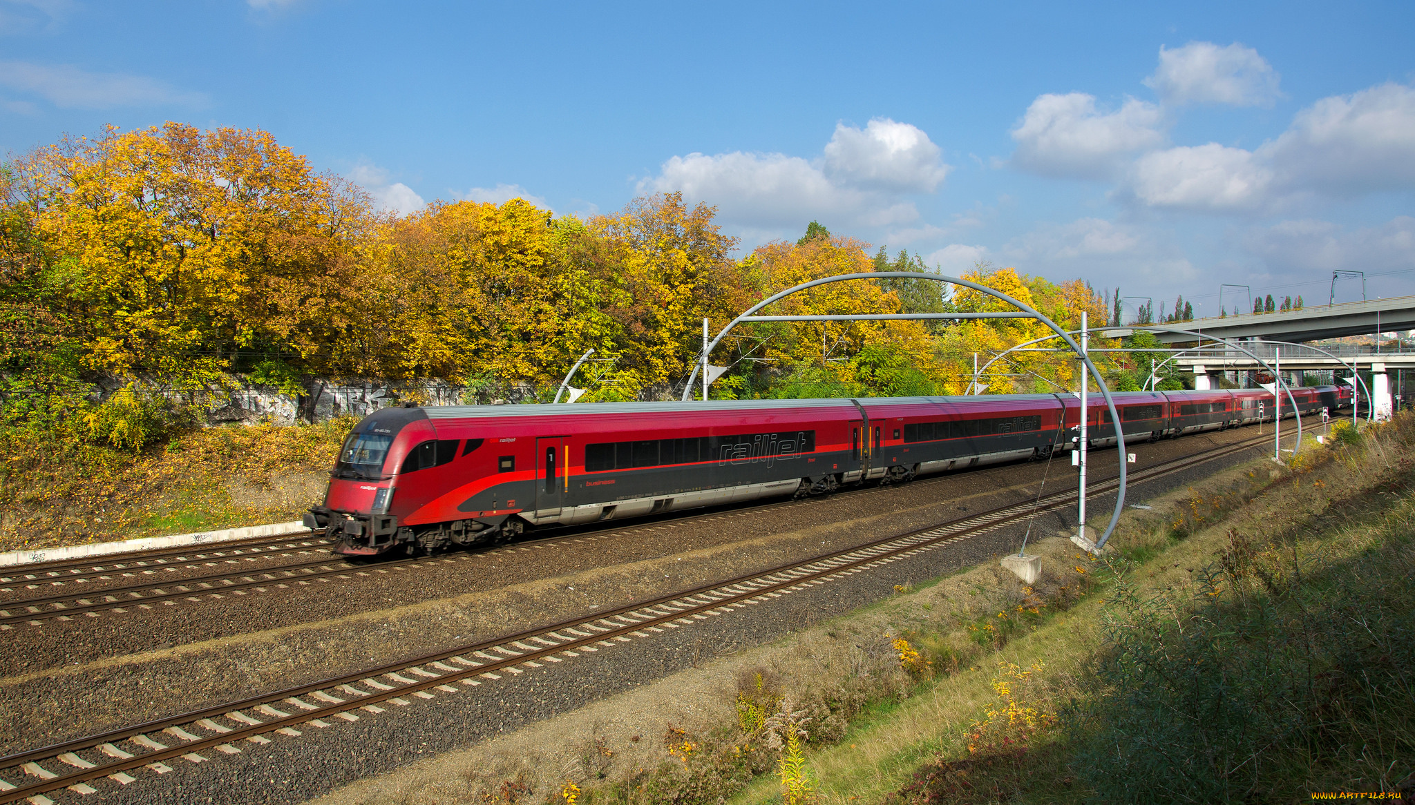 техника, поезда, локомотив, состав