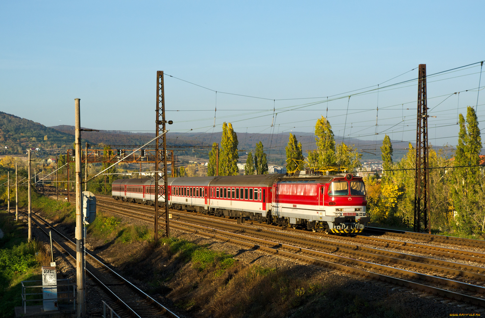техника, поезда, состав, локомотив