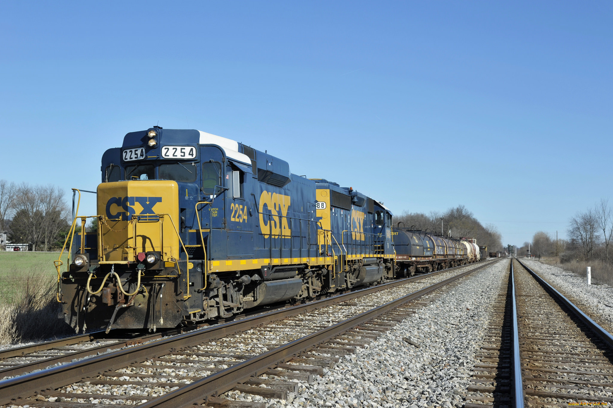 техника, поезда, локомотив, состав