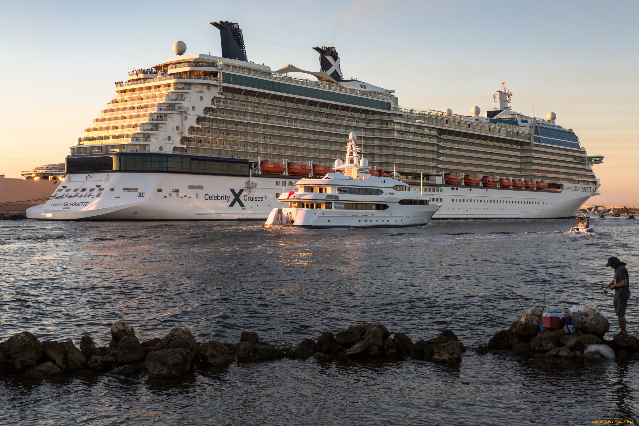 корабли, лайнеры, круиз, лайнер