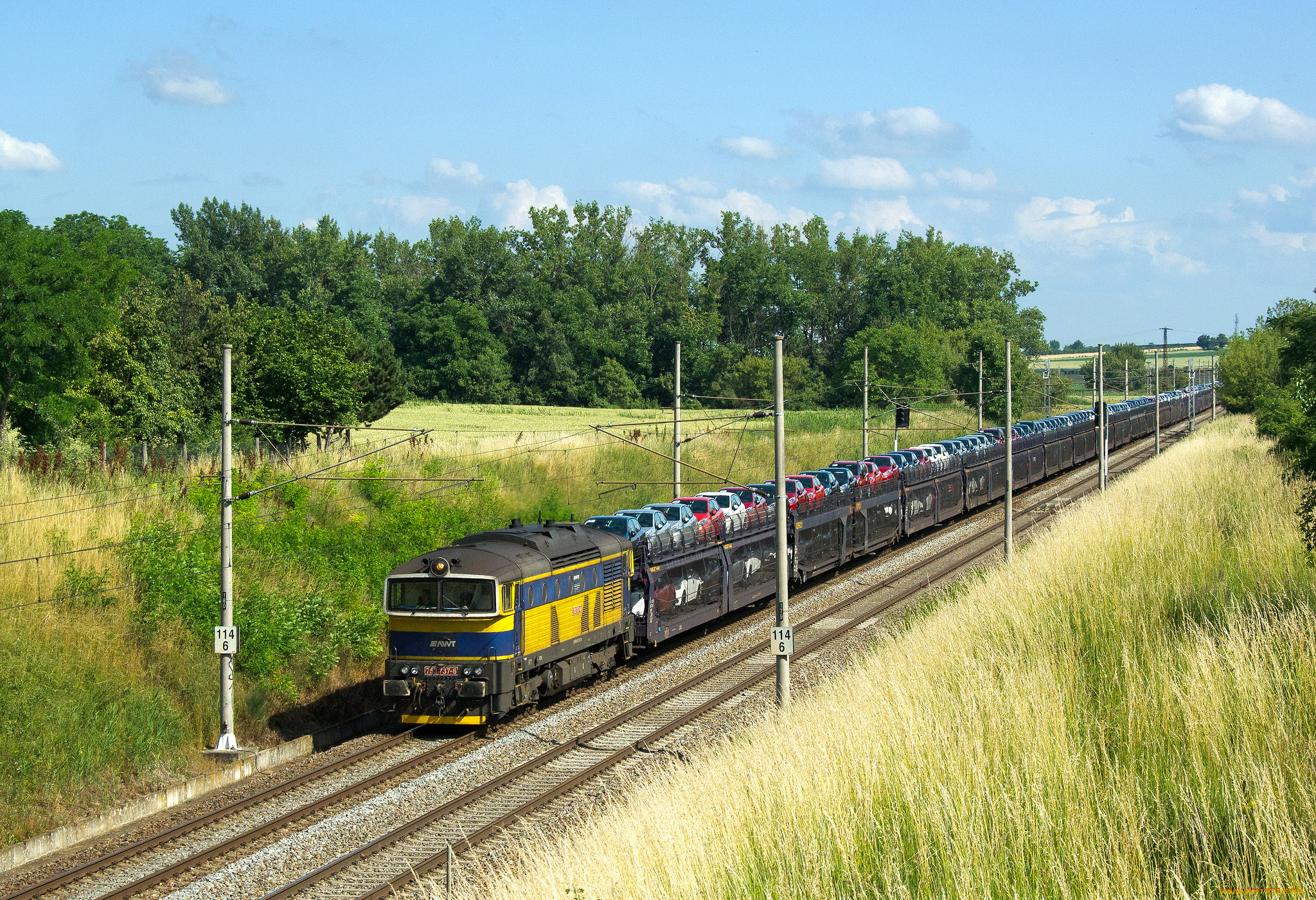 техника, поезда, состав, локомотив