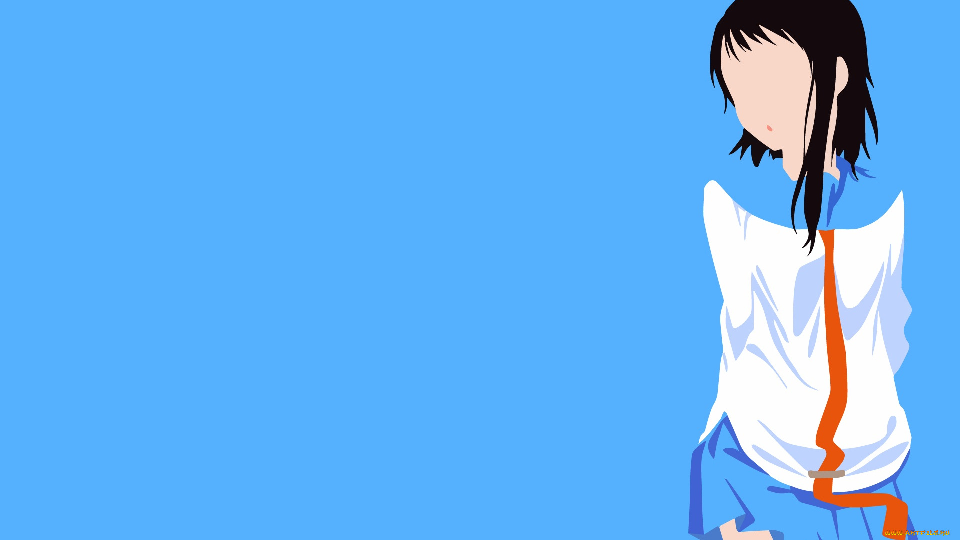 аниме, nisekoi, фон, взгляд, девушка