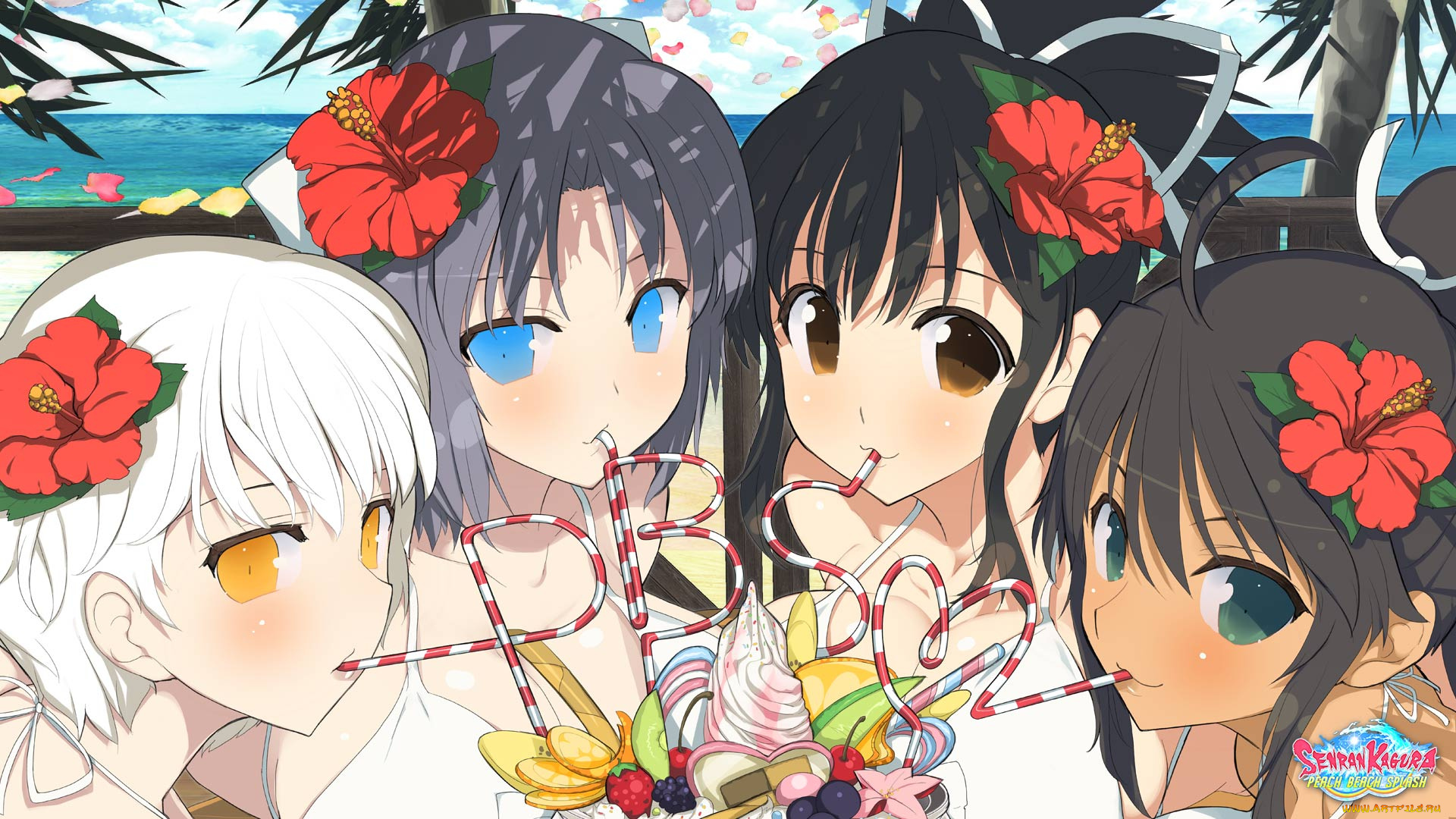 аниме, senran, kagura, senran, kagura