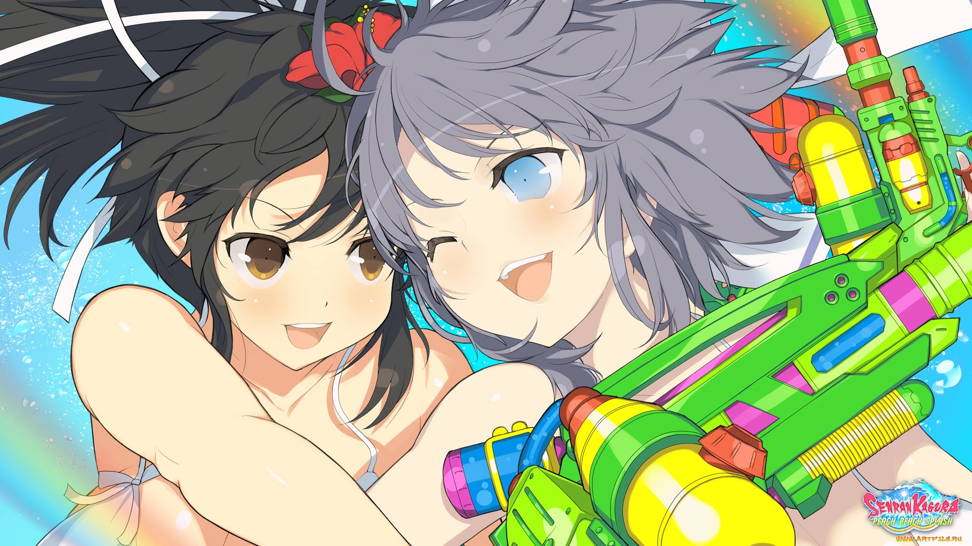 аниме, senran, kagura, senran, kagura