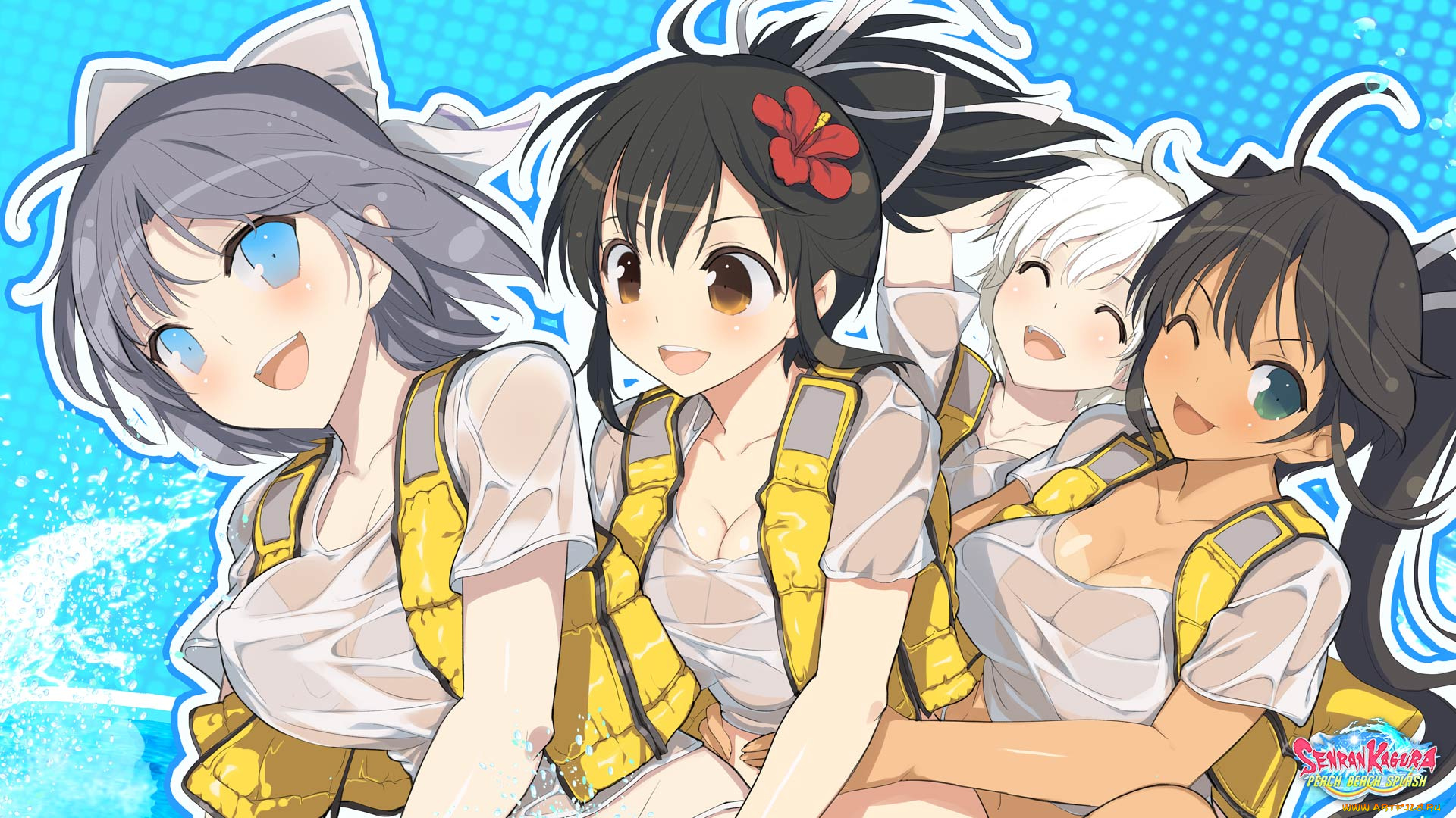 аниме, senran, kagura, senran, kagura