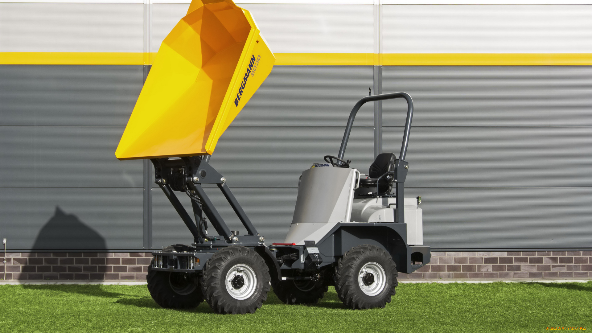 техника, фронтальные, погрузчики, bergmann