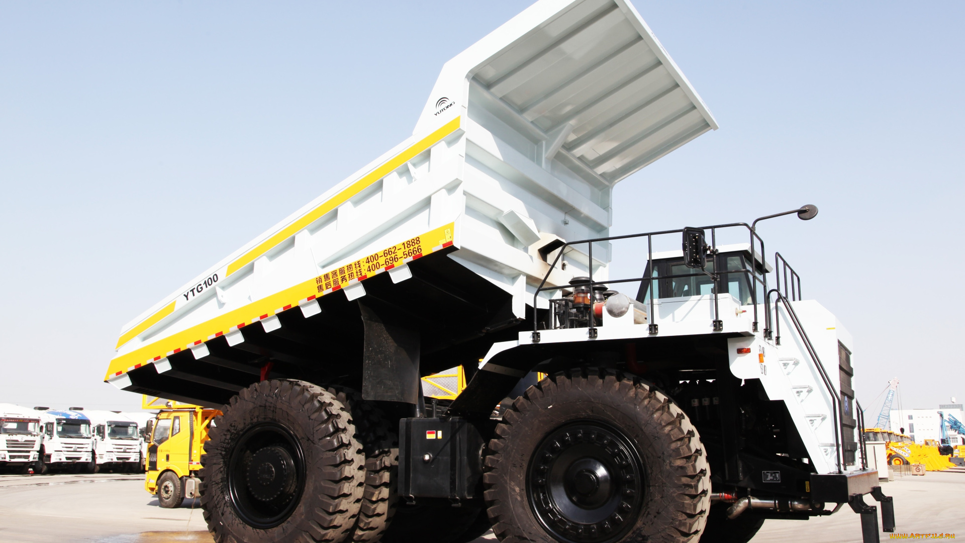 техника, строительная, техника, yutong