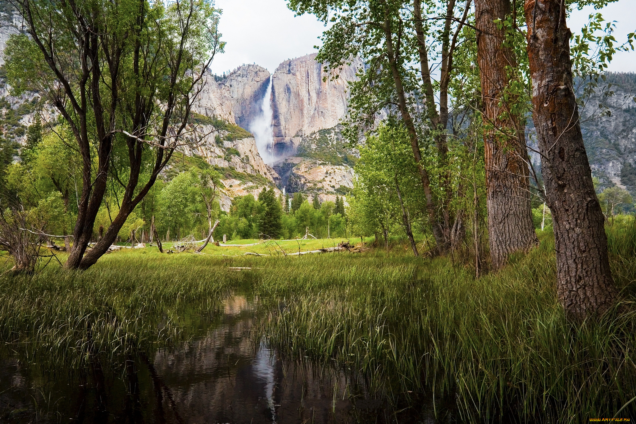 природа, горы, простор