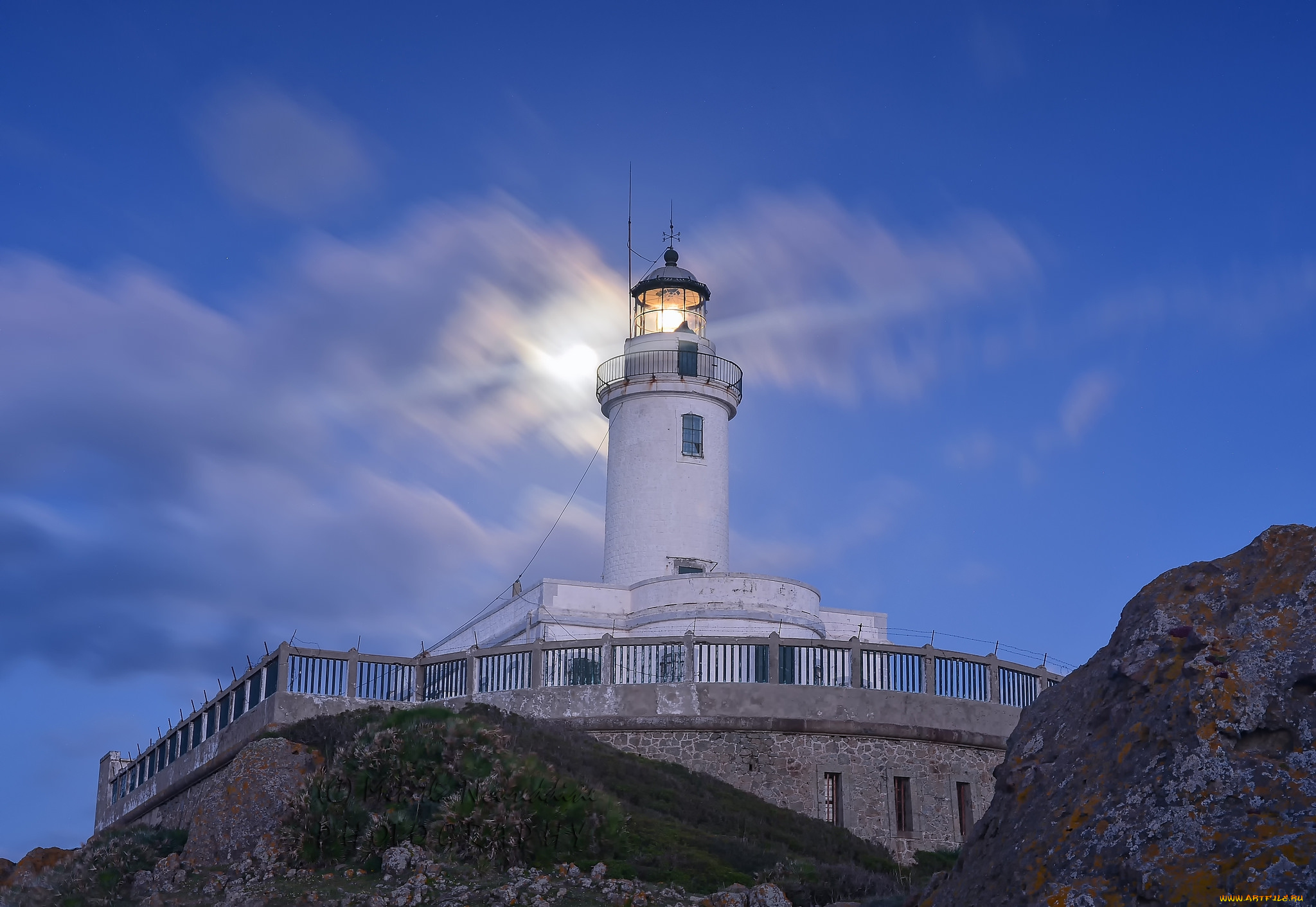 природа, маяки, простор