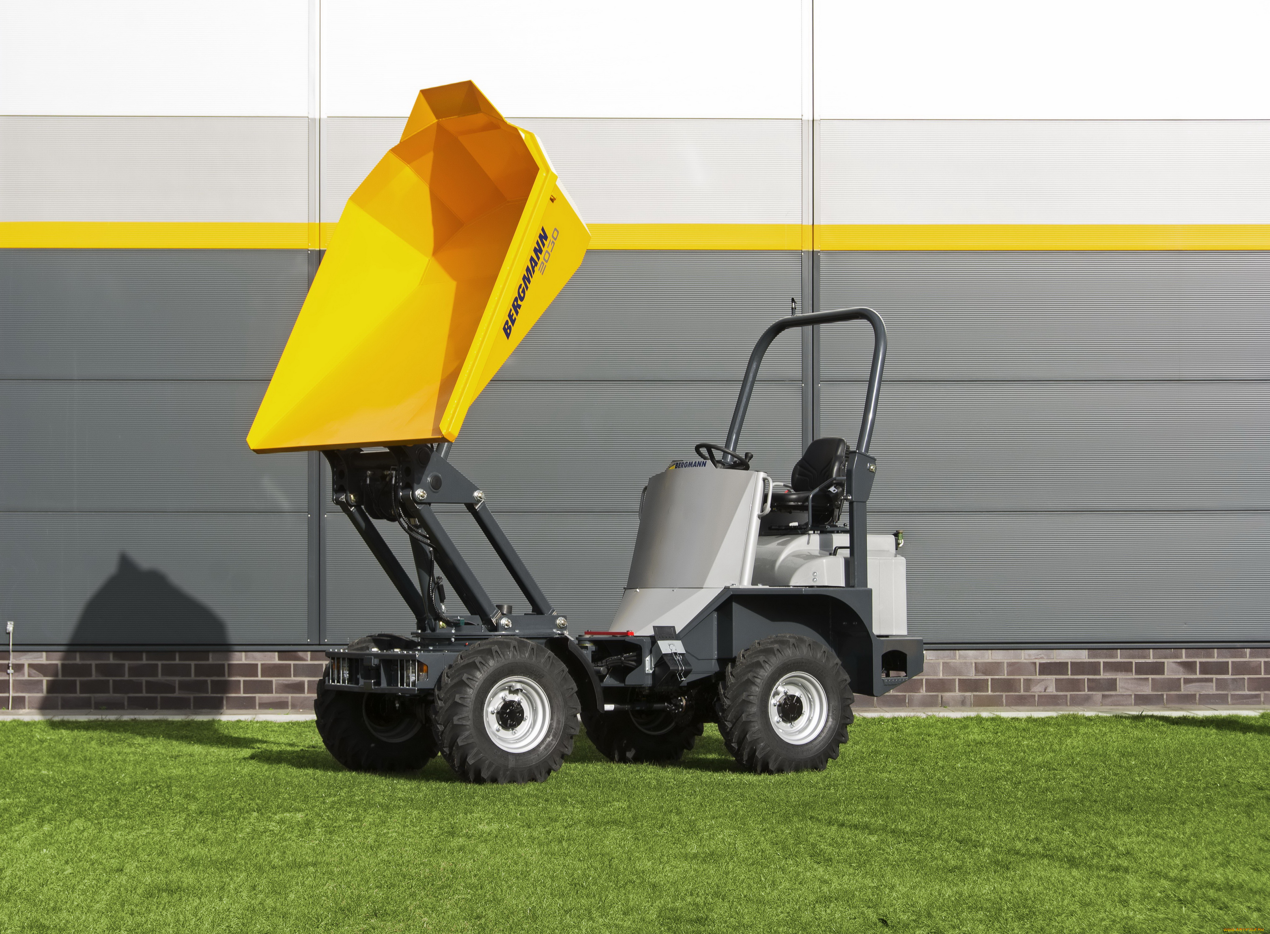 техника, фронтальные, погрузчики, bergmann