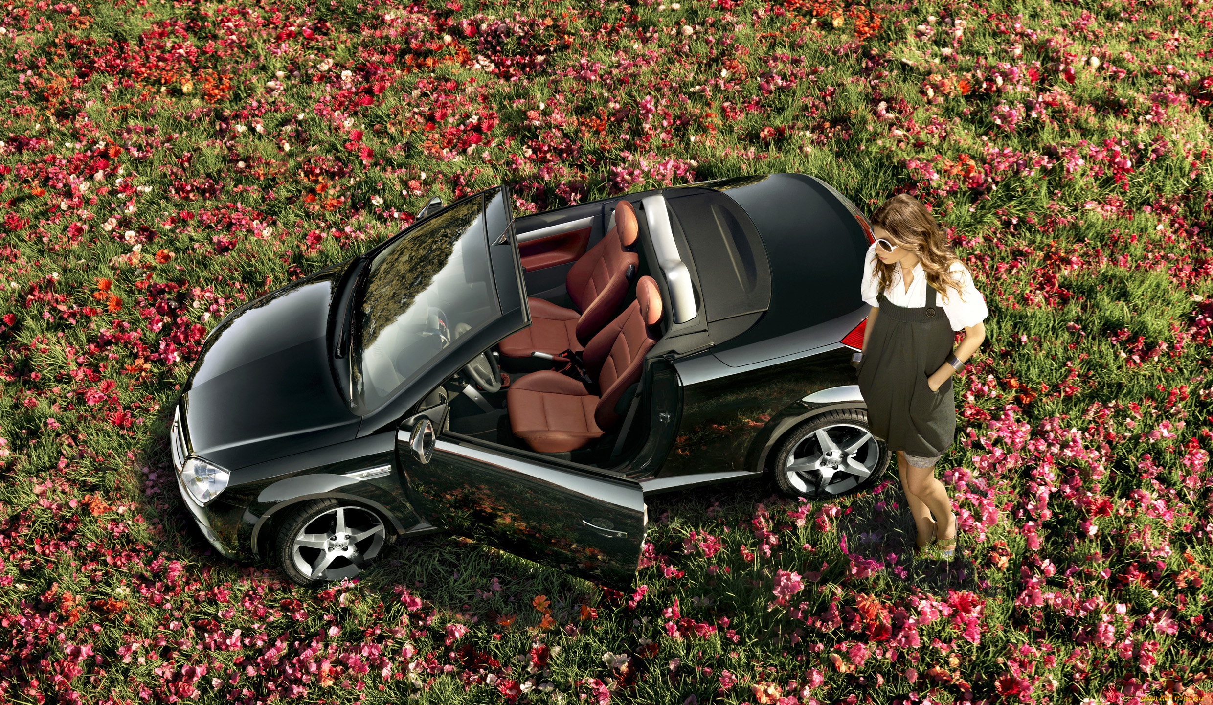 автомобили, -авто, с, девушками, tigra