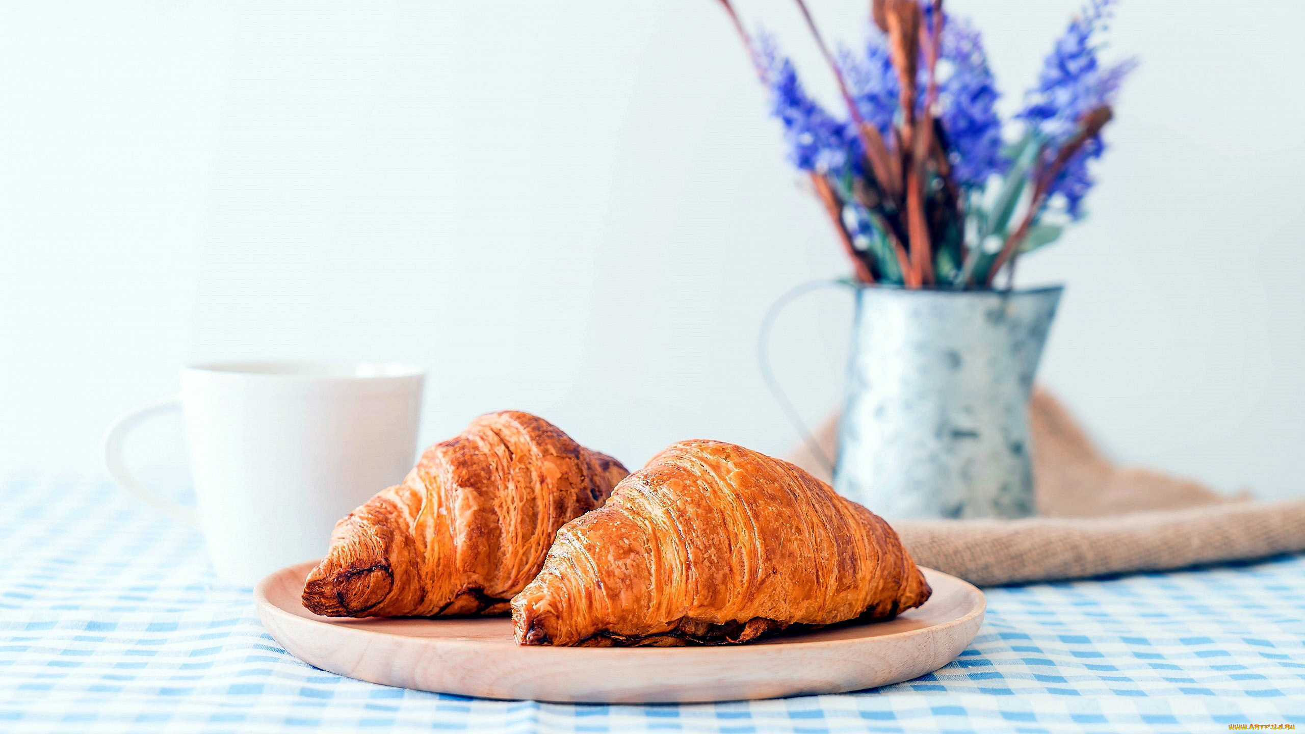 еда, хлеб, , выпечка, круассаны