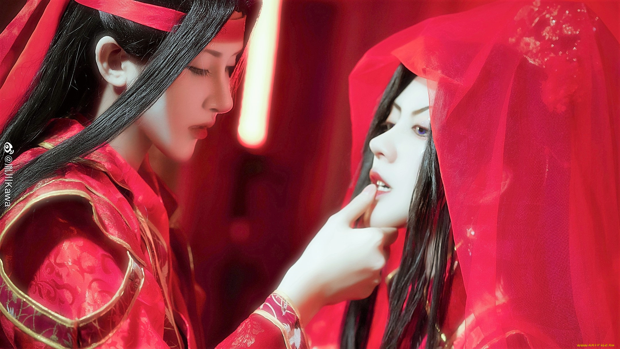 девушки, -, креатив, , косплей, вэй, усянь, лань, ванцзы, костюмы