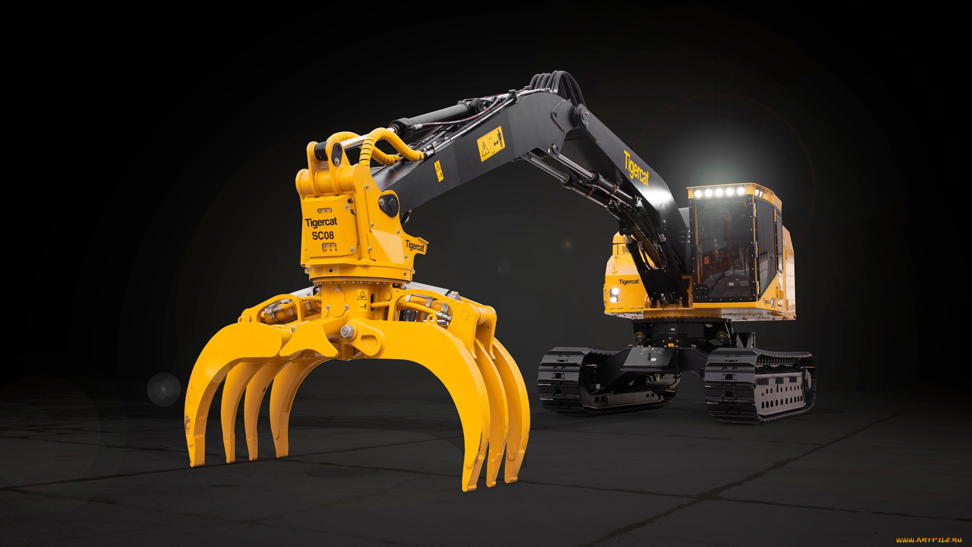 техника, экскаваторы, tigercat, lsx, 870