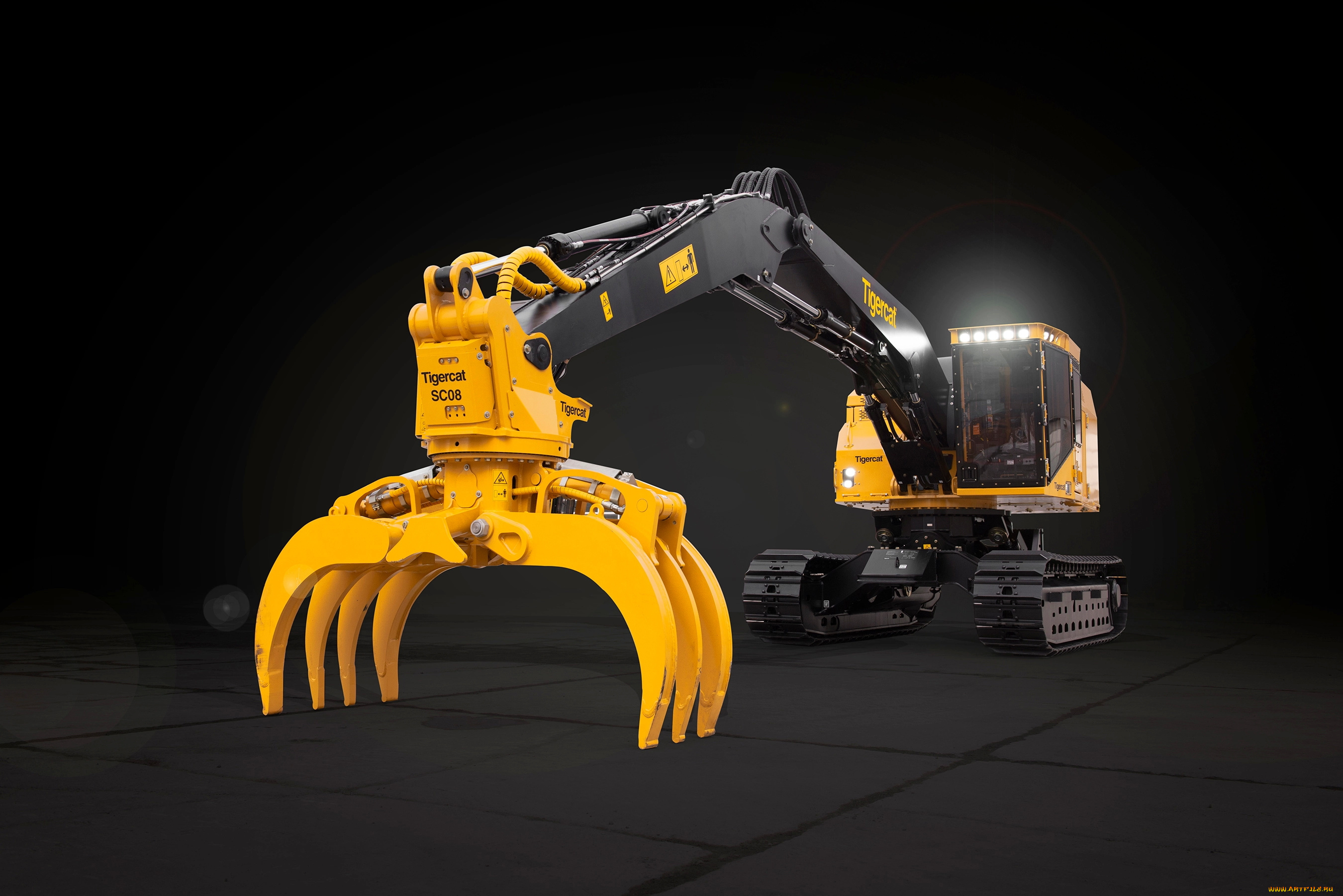 техника, экскаваторы, tigercat, lsx, 870