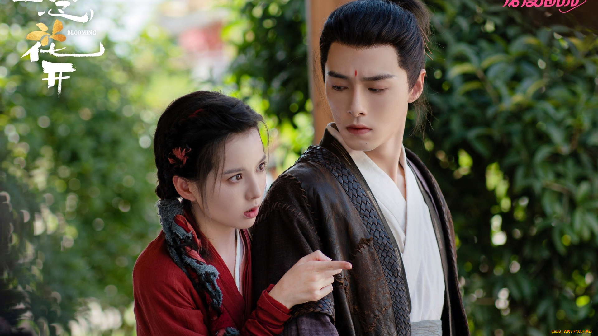 кино, фильмы, blooming, девушка, парень, палец