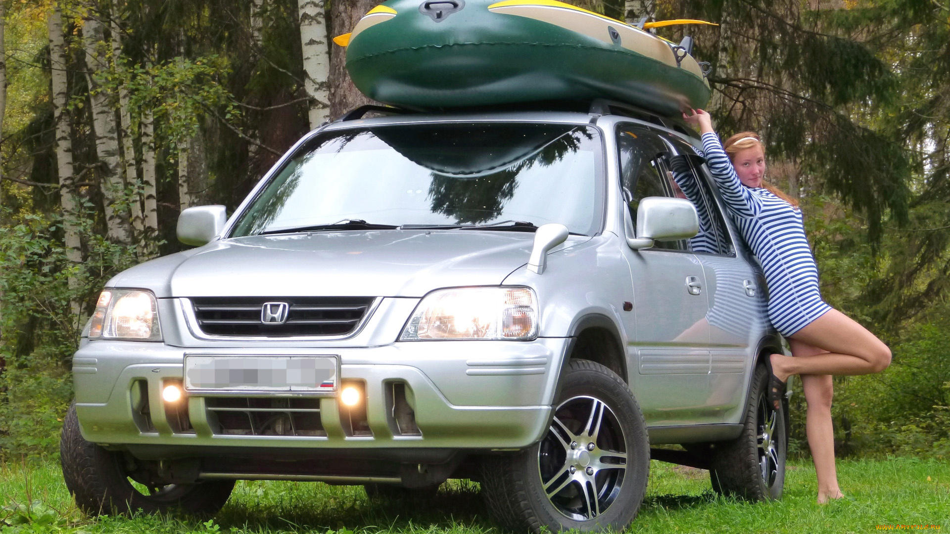 автомобили, -авто, с, девушками, honda