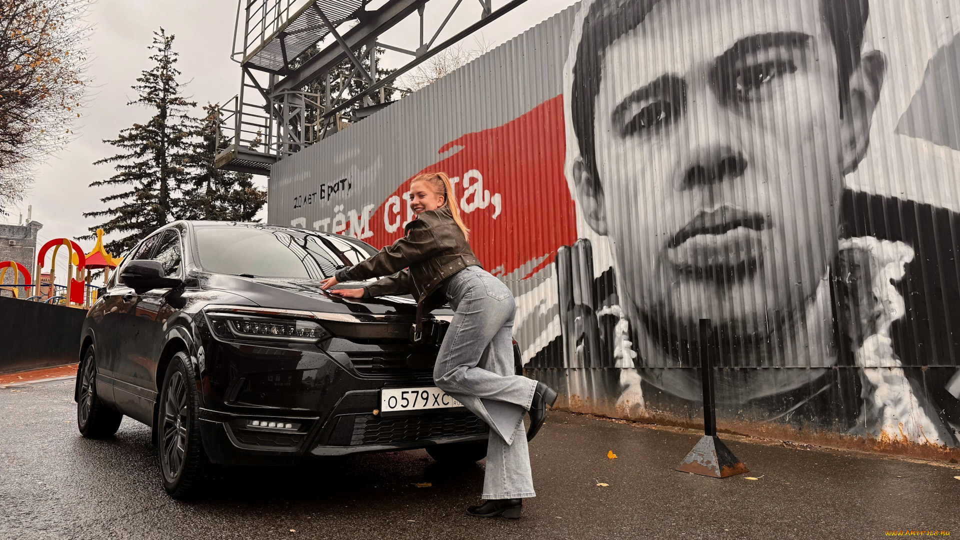 автомобили, -авто, с, девушками, honda, breeze