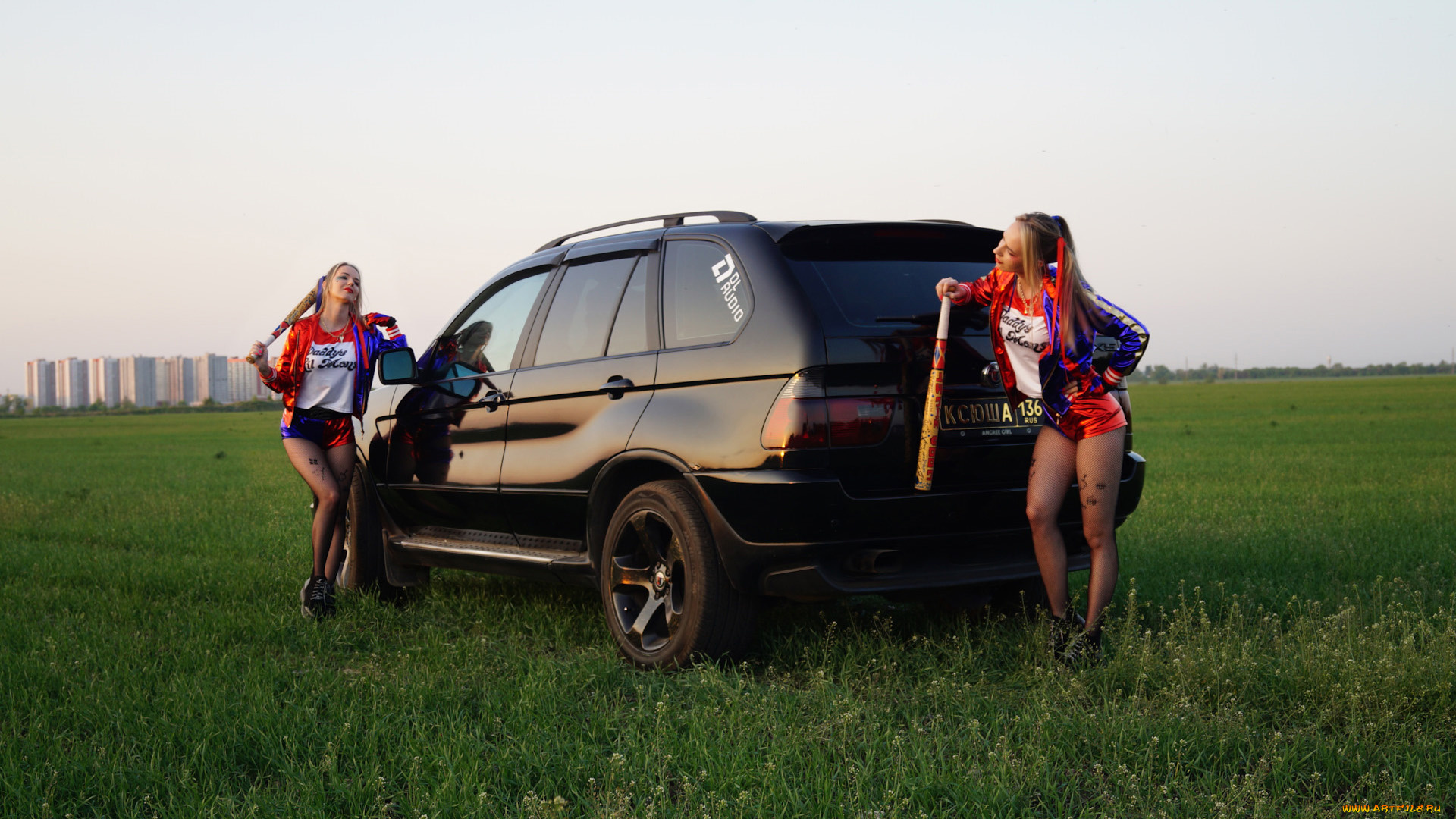 автомобили, -авто, с, девушками, красивая, девушка