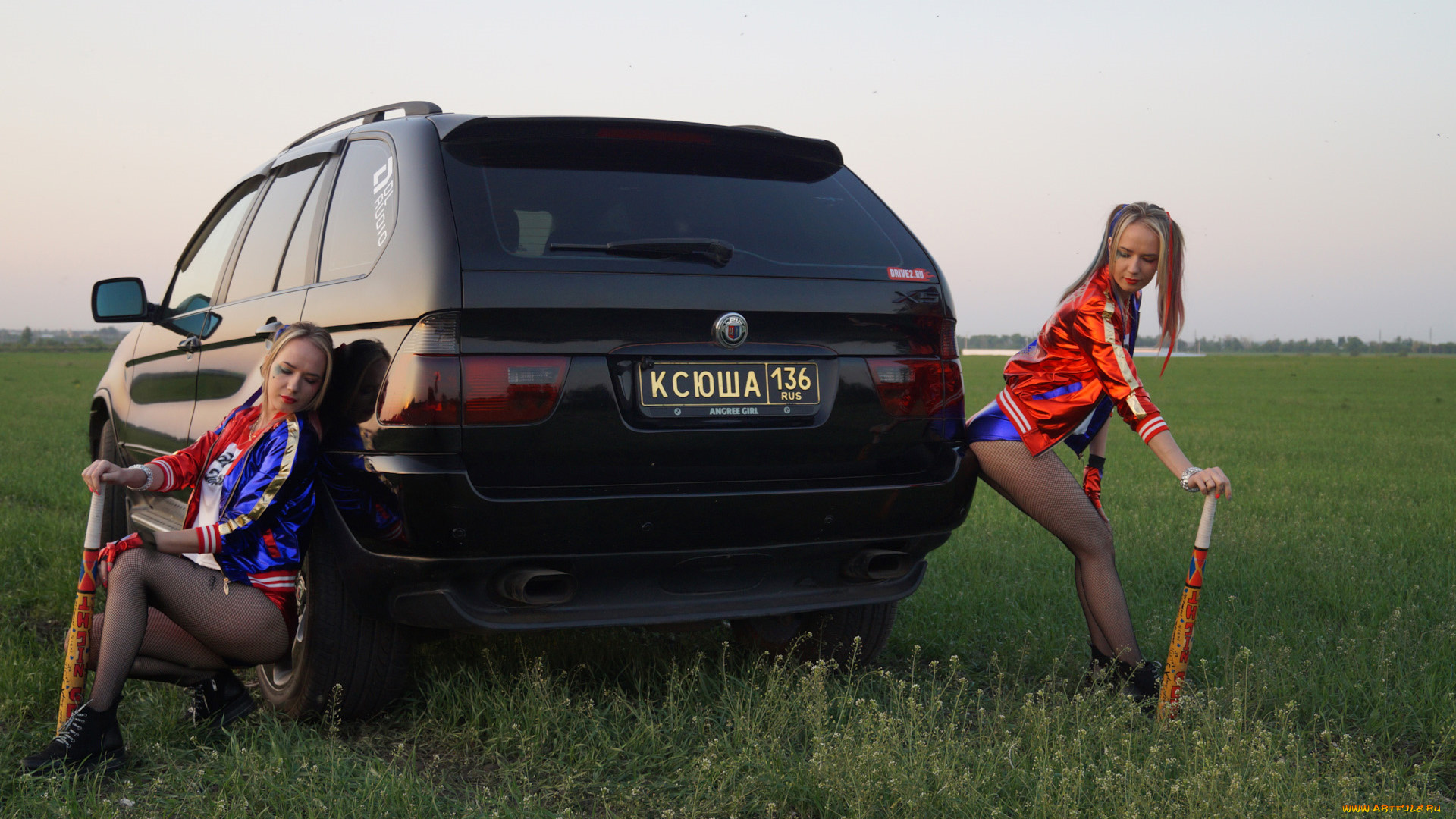 автомобили, -авто, с, девушками, красивая, девушка