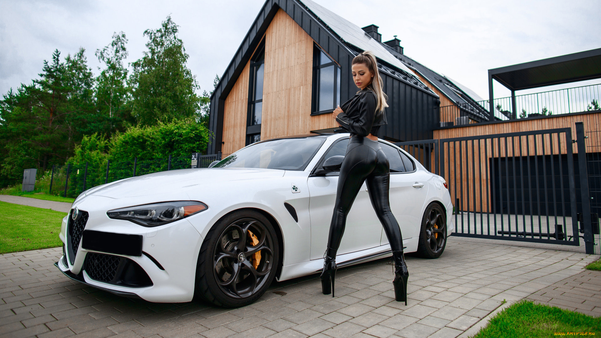 автомобили, -авто, с, девушками, красивая, девушка