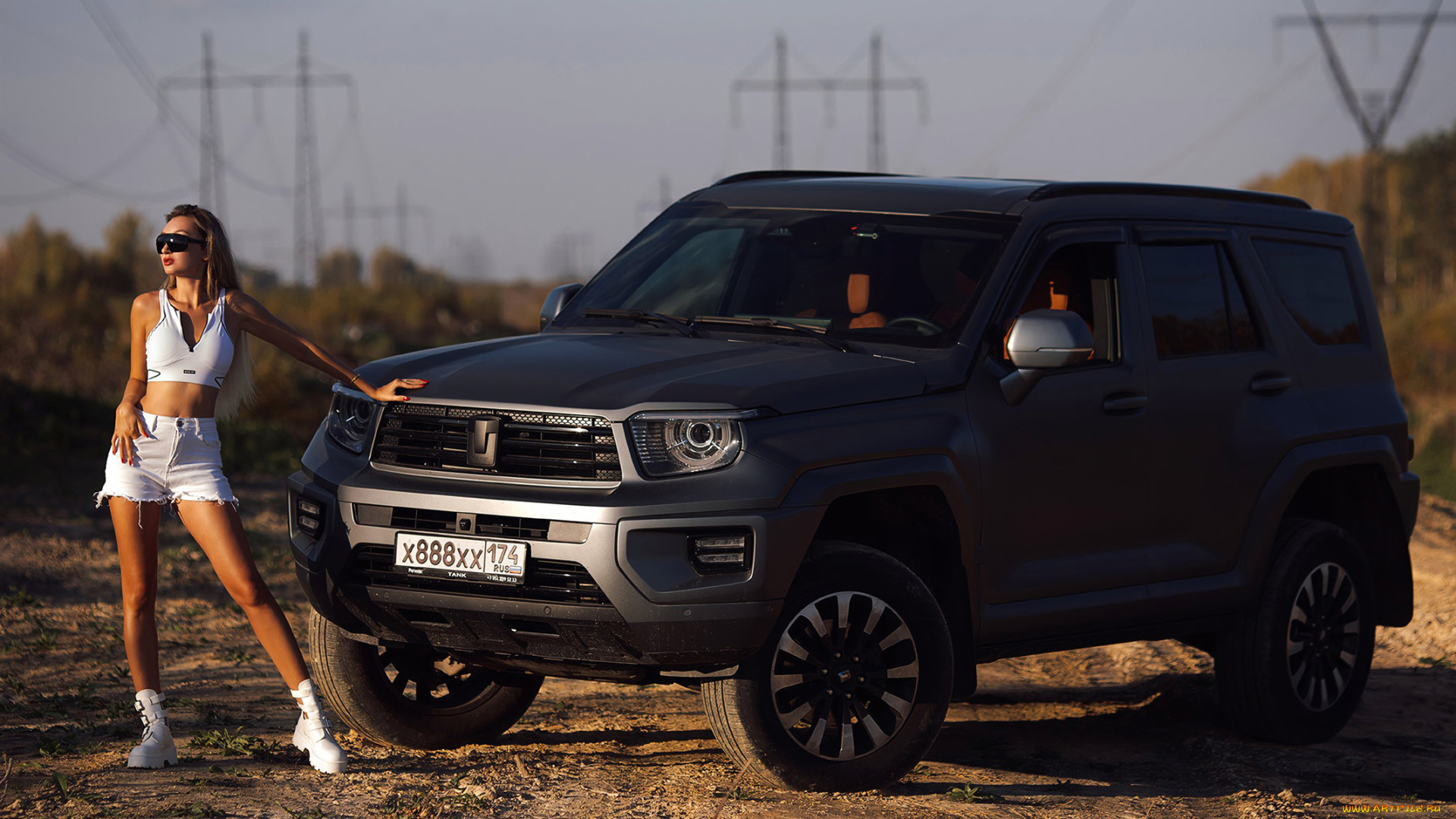 автомобили, -авто, с, девушками, tank, 700