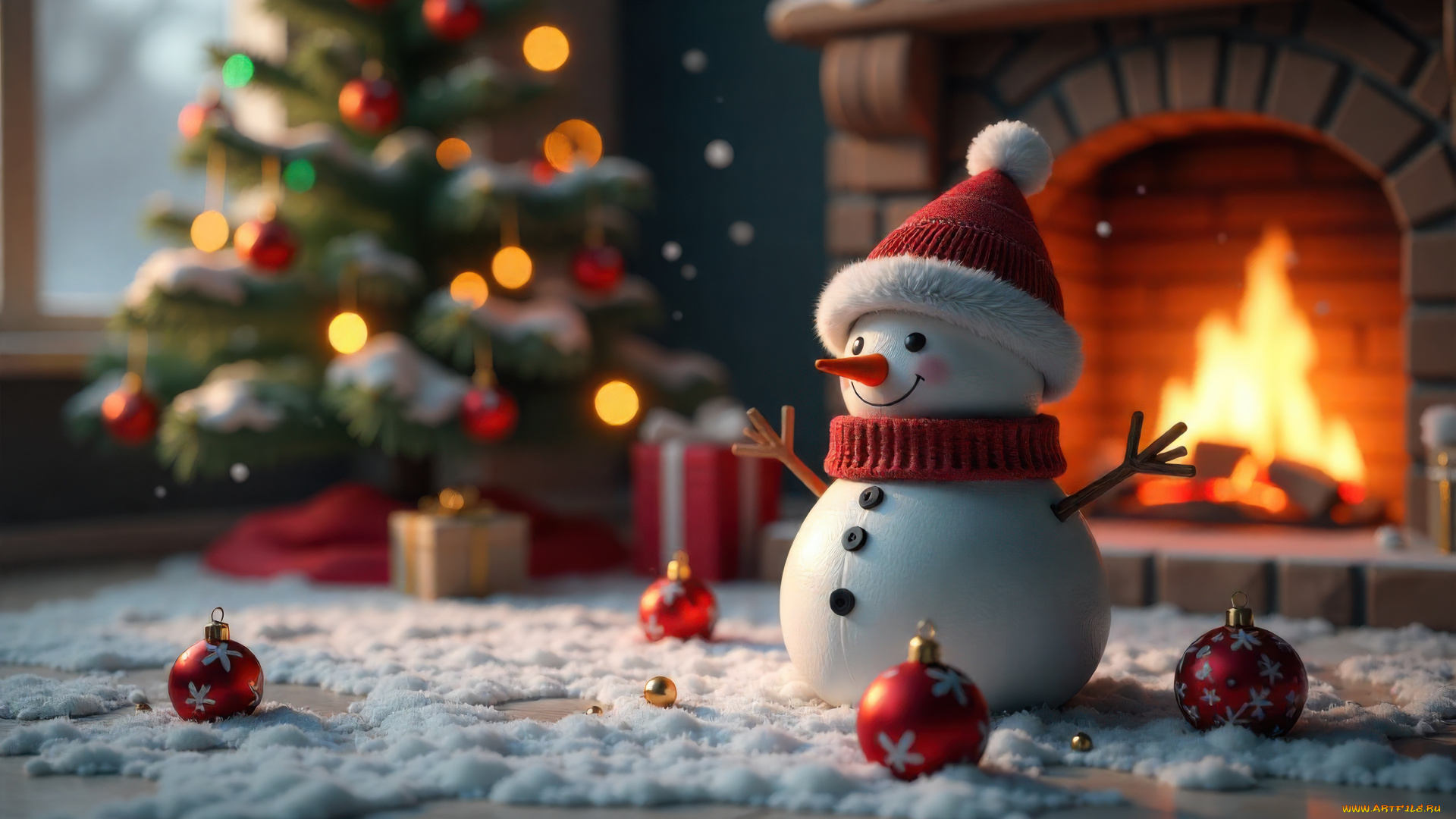 праздничные, снеговики, новогодняя