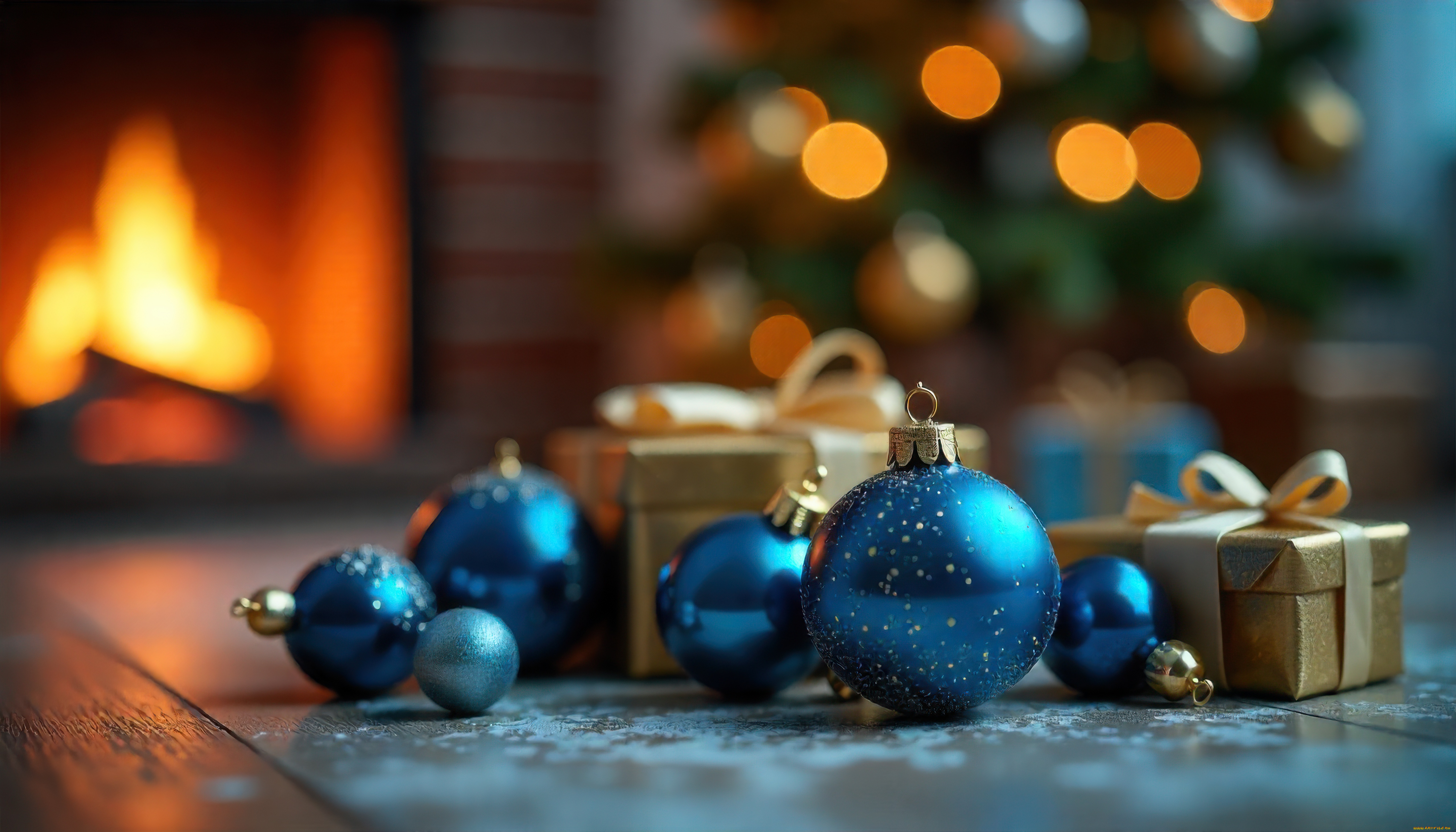 праздничные, подарки, и, коробочки, новогодняя