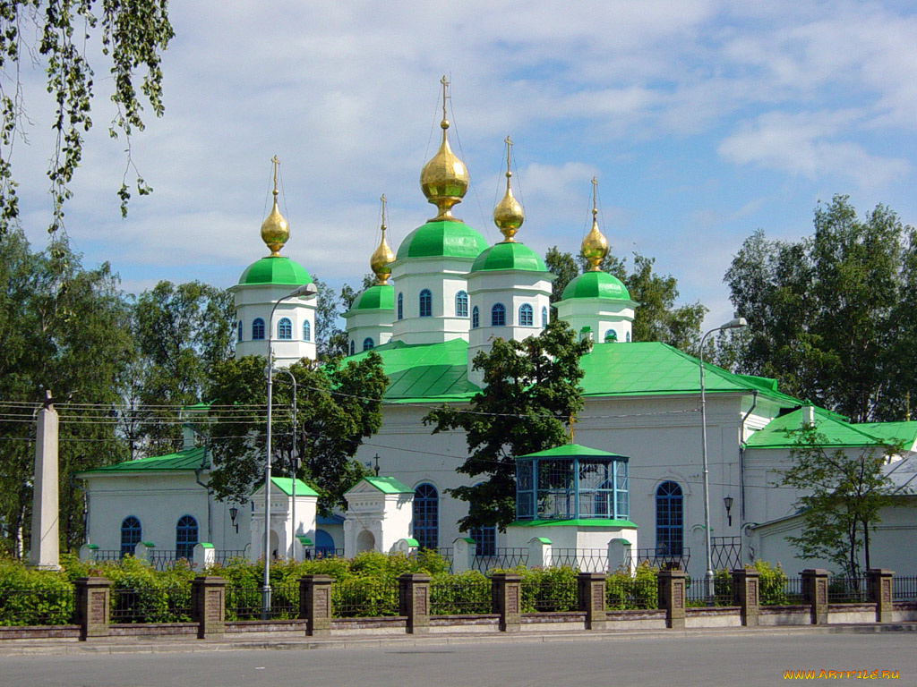 воскресенский, собор, Череповце, города, православные, церкви, монастыри
