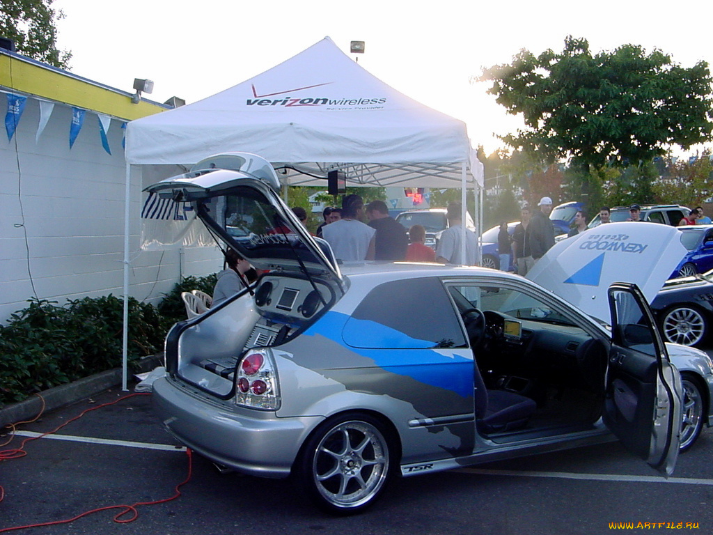 honda, civic, kenwood, автомобили