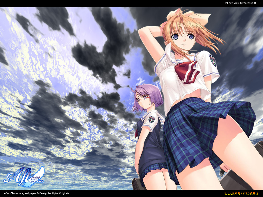 аниме, after, sweet, kiss