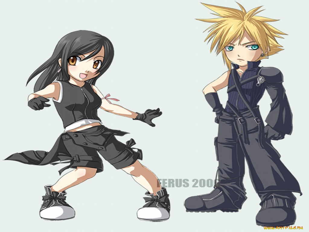 аниме, final, fantasy