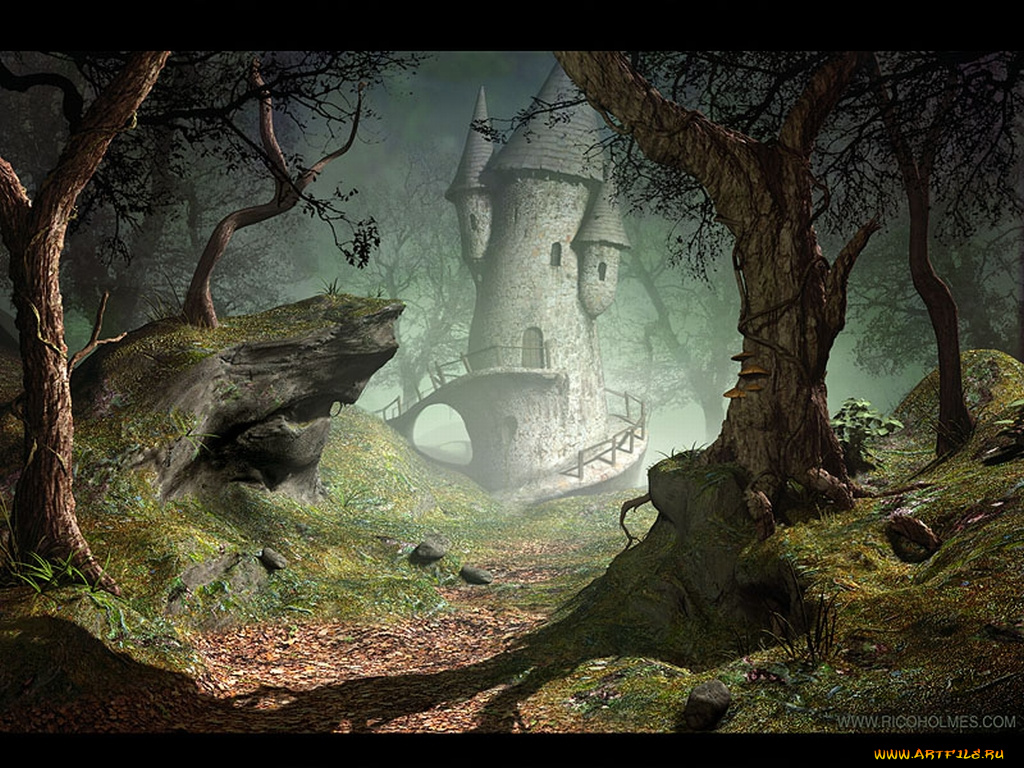 фэнтези, замки