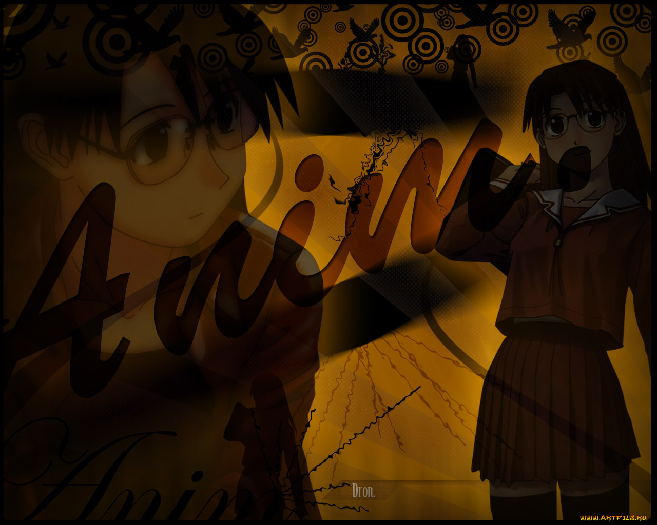 аниме, azumanga, daioh