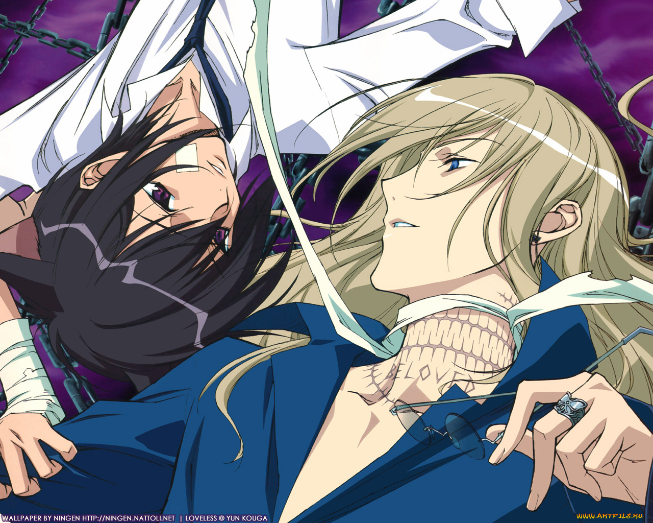 аниме, loveless