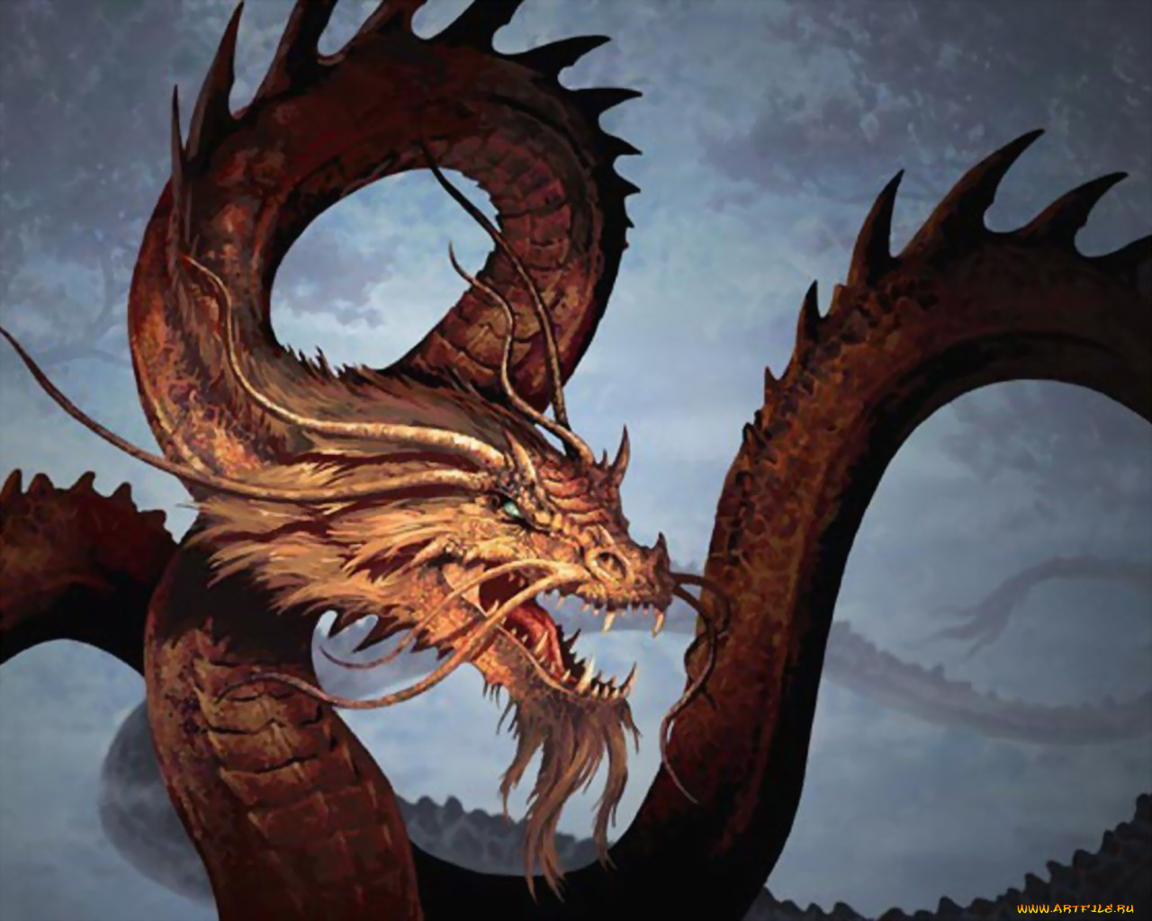 фэнтези, драконы