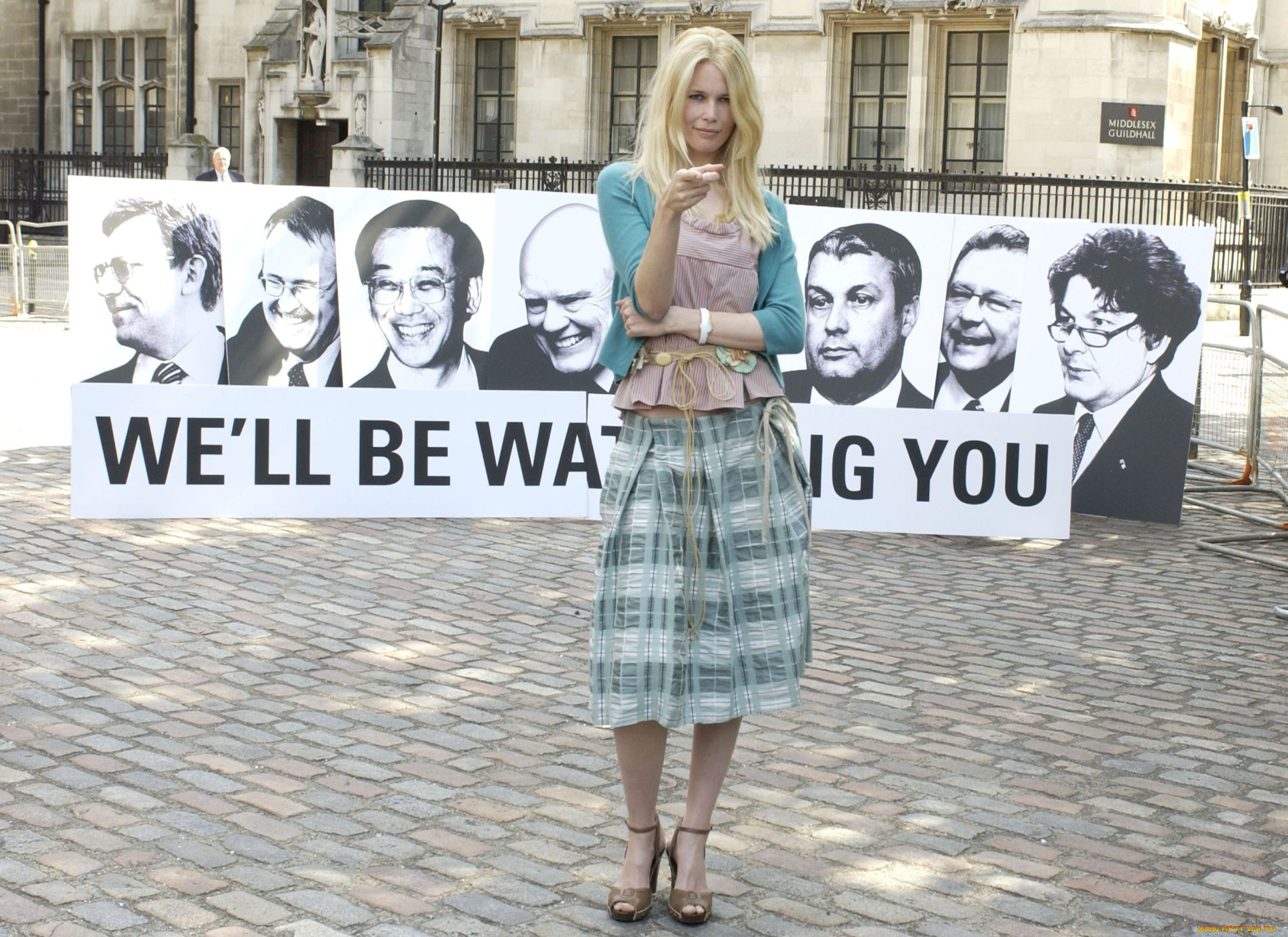 Claudia, Schiffer, девушки