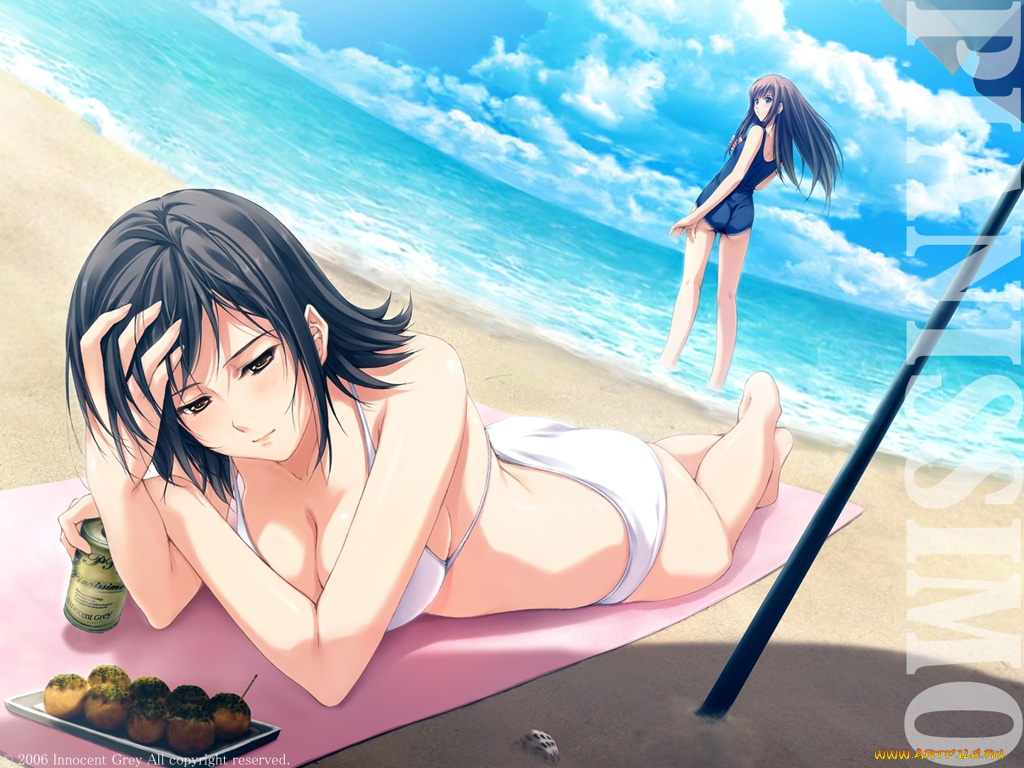 аниме, innocent, grey