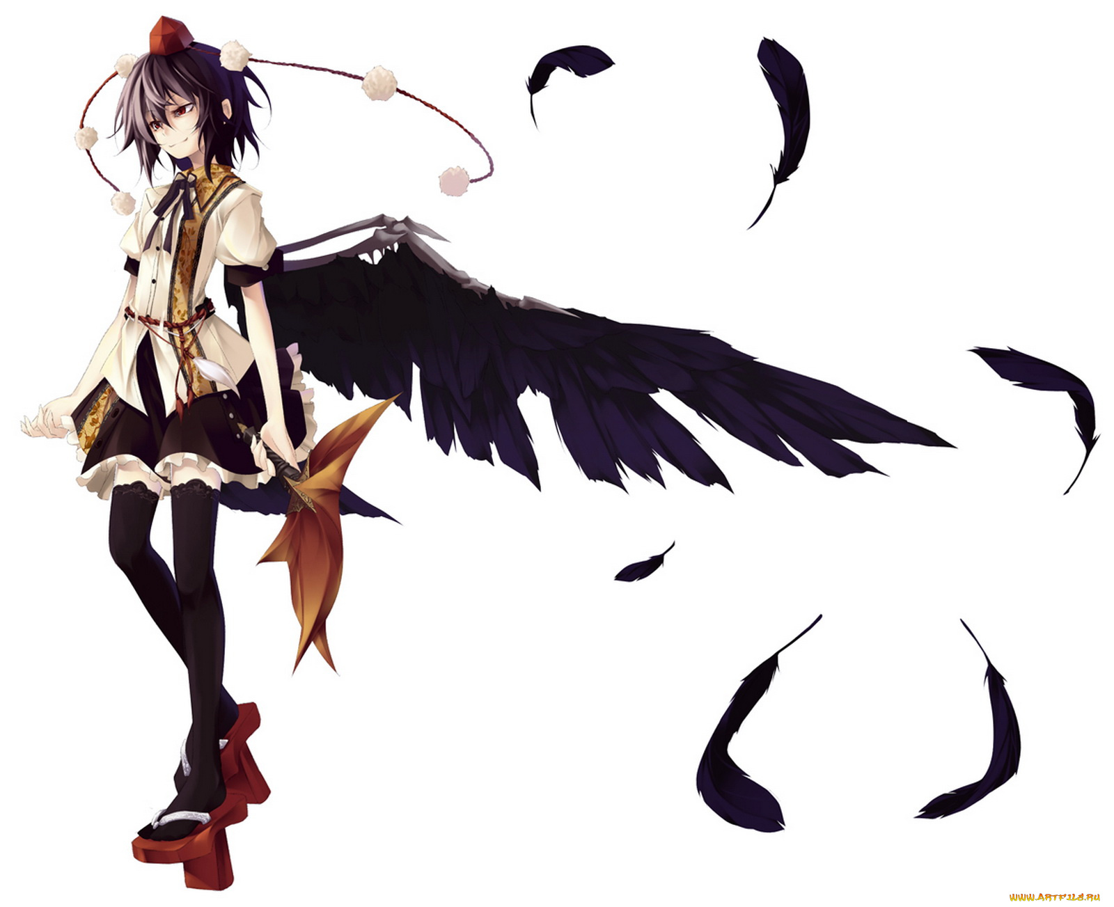 аниме, touhou, ая, шамеймару