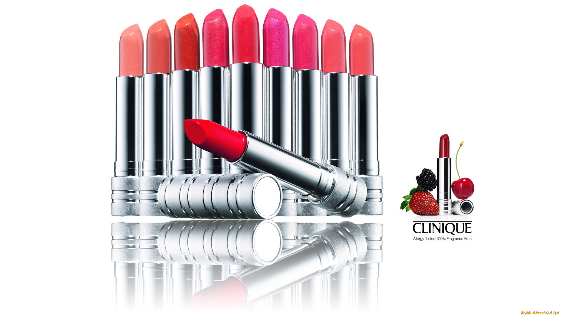 clinique, бренды, помада