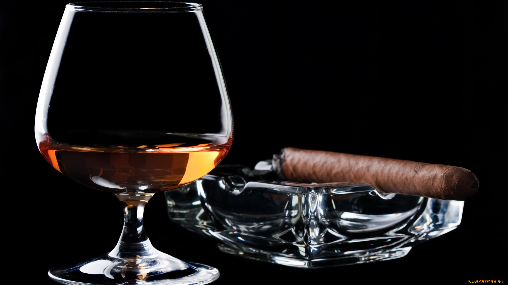 еда, напитки, коньяк, сигара