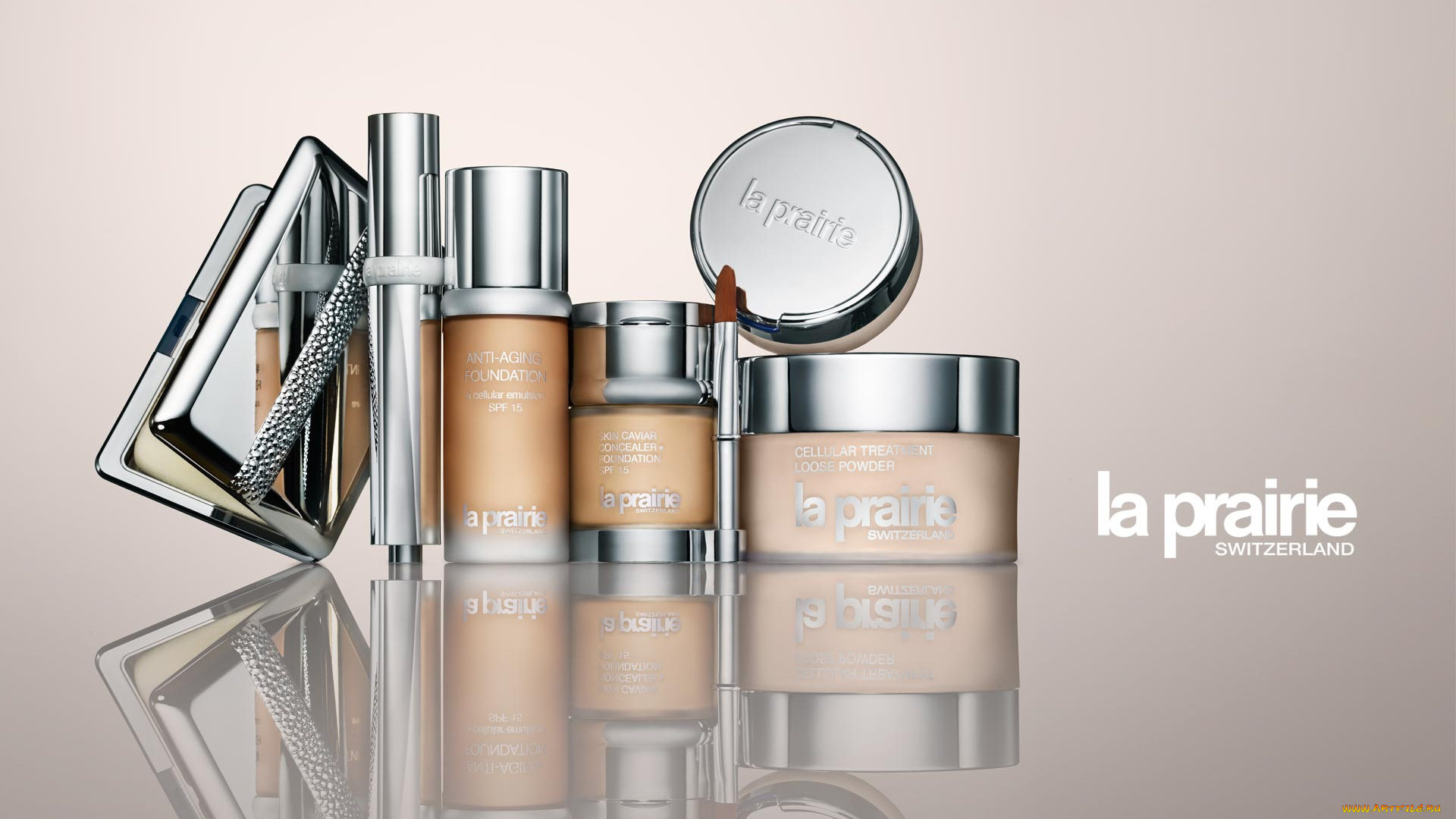 la, prairie, бренды, пудра, косметика, помада, крем