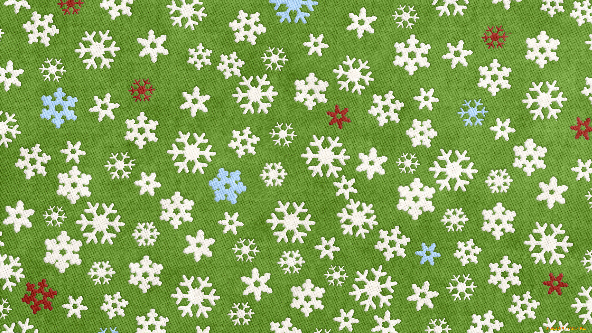 векторная, графика, текстура, новый, год, снежинки