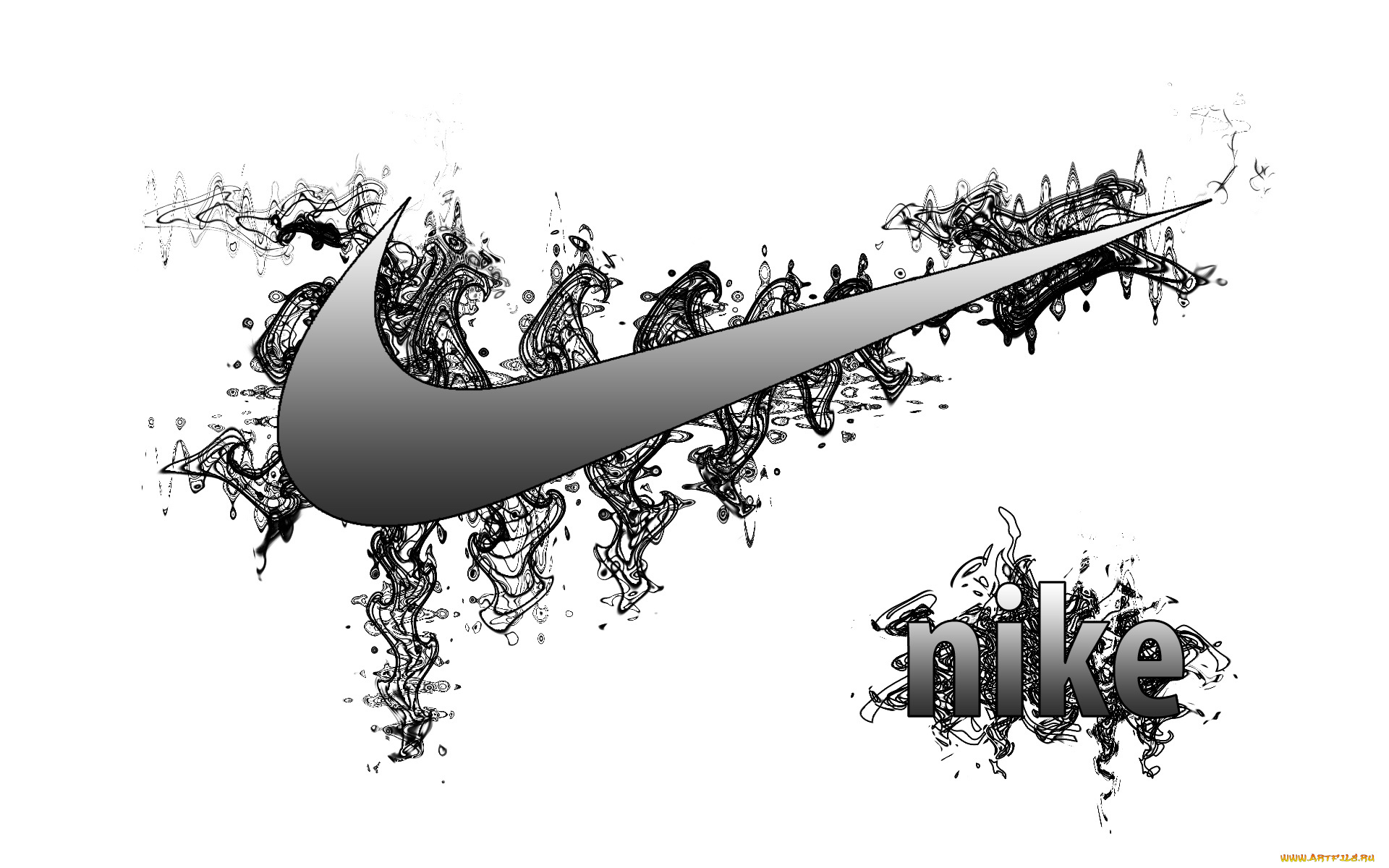 бренды, nike, логотип