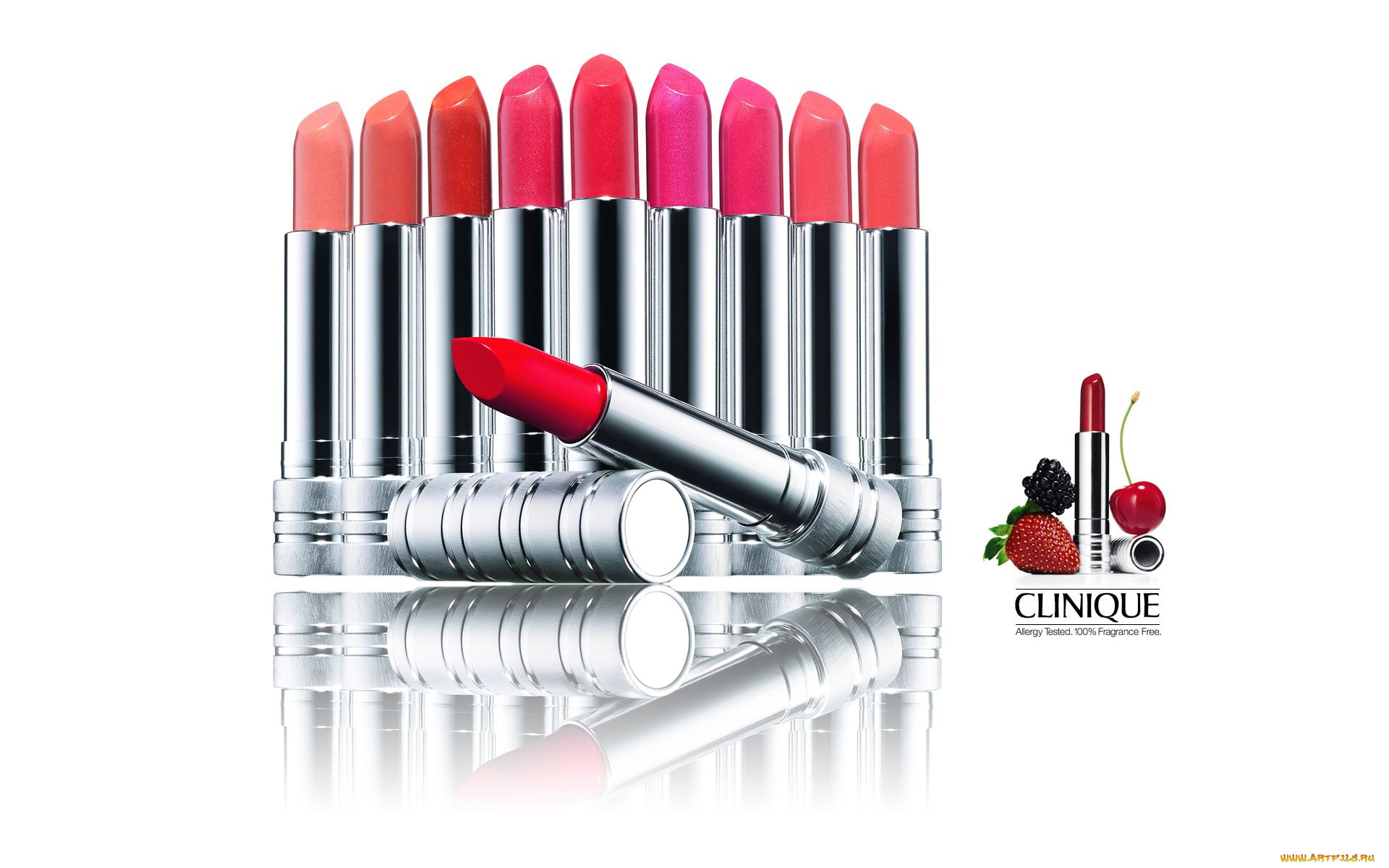 clinique, бренды, помада