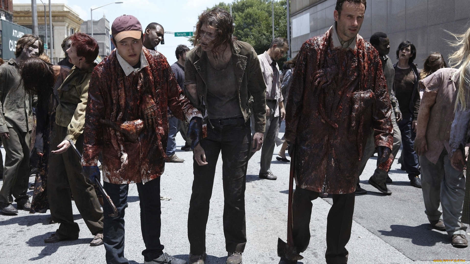 кино, фильмы, the, walking, dead, ходячие, мертвецы, сериал, глен, рик