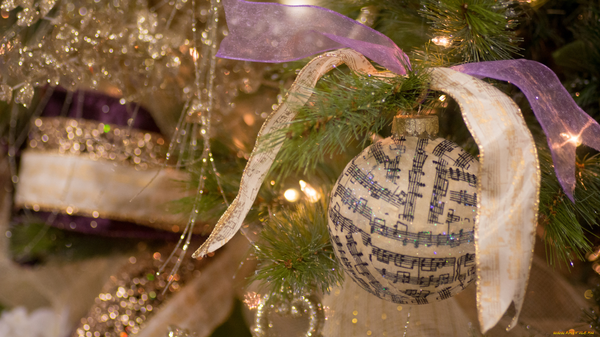 праздничные, шарики, ноты