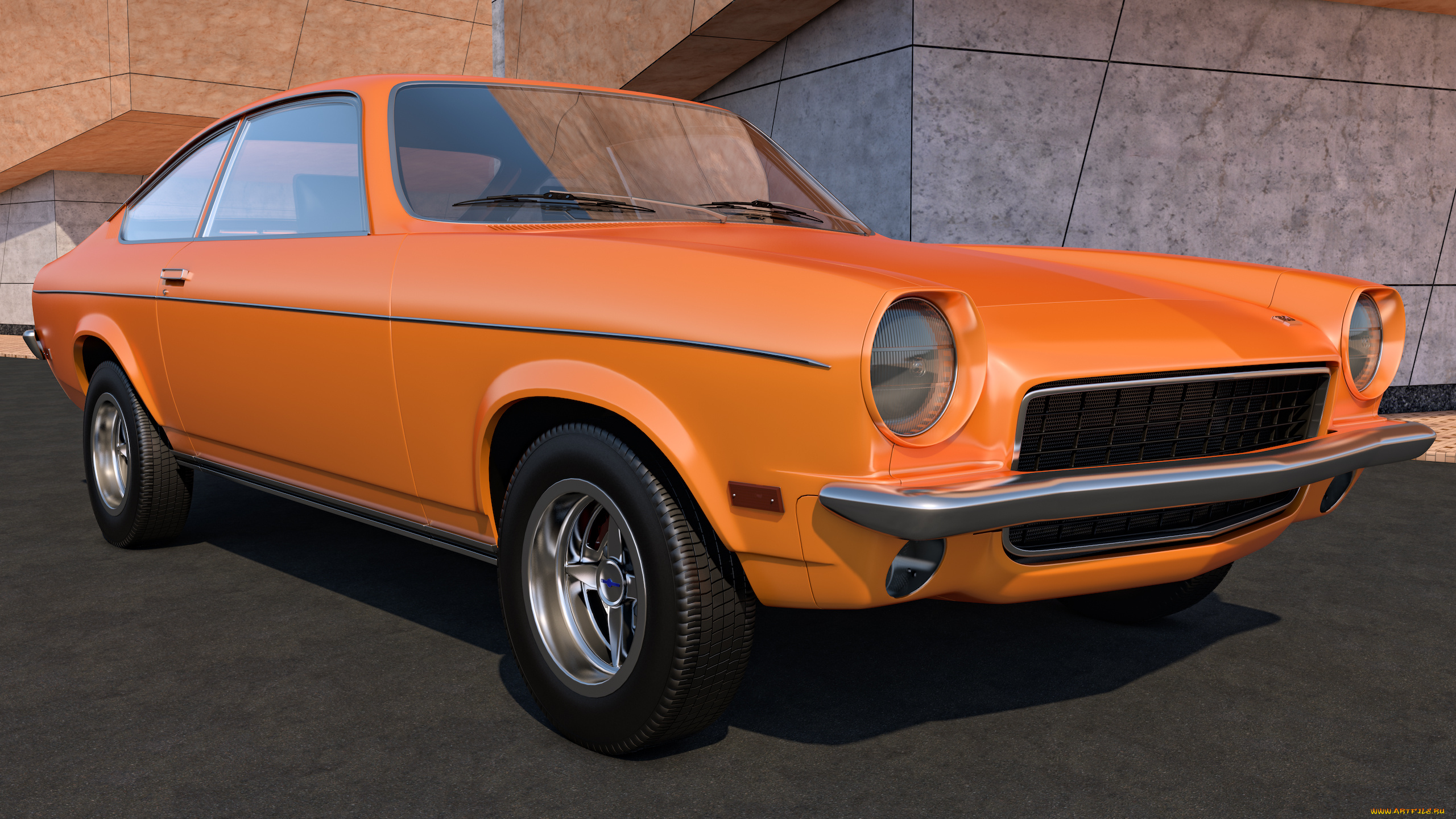 автомобили, 3д, vega, 1971, chevrolet